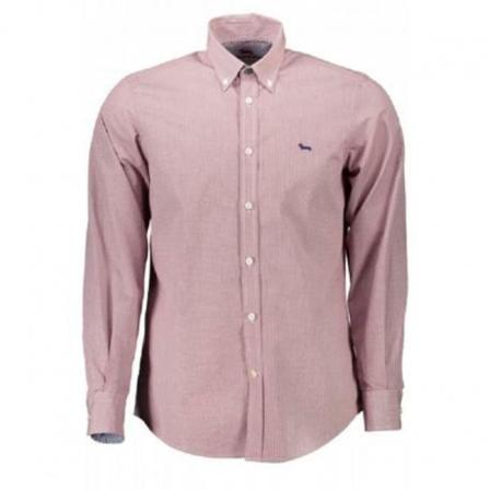 Harmont & Blaine, Casual Shirts Rood, Heren, Maat:M