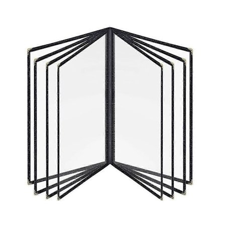 Ravintolan Menu Kannet Kirja Läpinäkyvä A4 Menu Kannet Juomien Menu Kannet