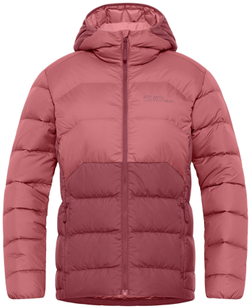 Jack Wolfskin Ather Down Hoody W's Red Powder - Jack Wolfskin