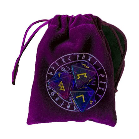 3 st 8-sidiga Run-tärningar Harts Blandat Mångsidigt Tärningsset Spådomsspel Leksaker