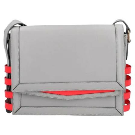 Christian Louboutin Pre-owned, Pre-owned Leather shoulder-bags Grijs, Dames, Maat:ONE Size,leer