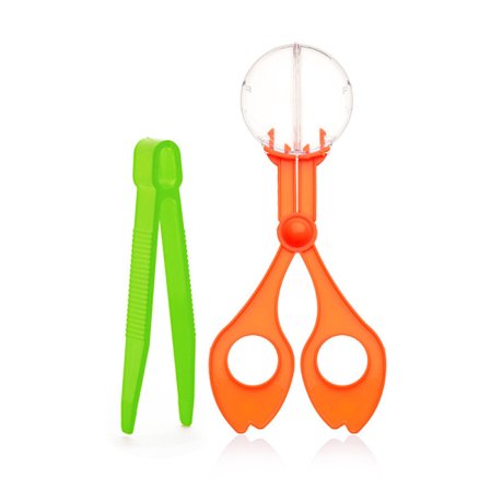 3 Sæt med 6 stk. Plastik Insektfangere Saks Tang Praktisk Værktøj Udendørs