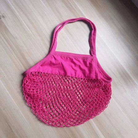 Mesh Taske Net Turtle Tasker ROSE RED