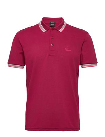 Paddy Polos Short-sleeved Röd BOSS