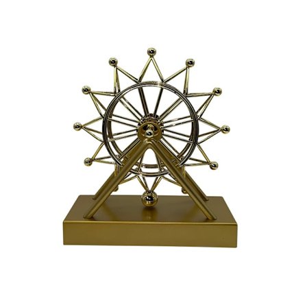 Pyörivä maailmanpyörä ikuinen liike keinu,