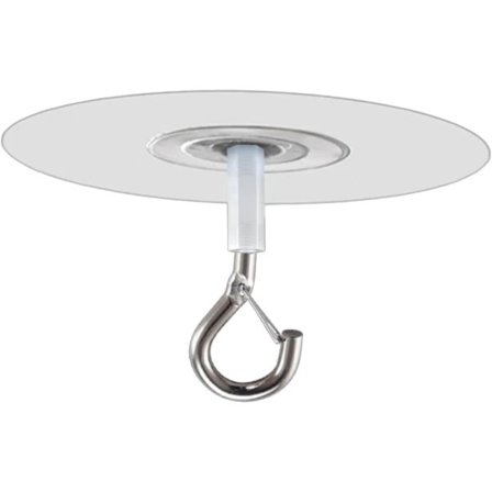 Självhäftande takkrokar, självhäftande krokar för vägg och tak, självhäftande