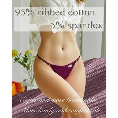 10-pak justerbare G-strengs trusser til kvinder, sexet undertøj Setc-10pack