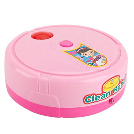 Dockhus elektrisk musikstädmaskin dammsugare sopmaskin robotleksak