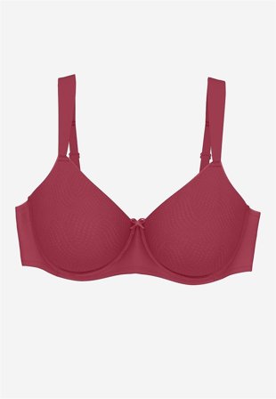 Triumph - Minimizer-bh med bygel Essential - mörkröd - för damer - 95C - Cellbes