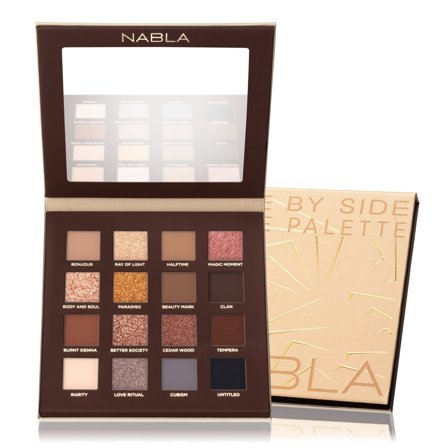 Nabla Side By Side Nude Palette - Palette occhi