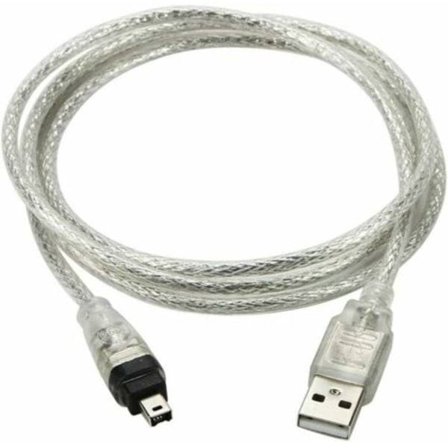 USB hane till FireWire IEEE 1394 Adapterkabel. 4-stifts hane iLink för Sony DCR-TRV75E DV.pa