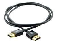 KRAMER C-HM/HM/PICO Series C-HM/HM/PICO/BK-2 - HDMI-kabel med Ethernet - 60 cm