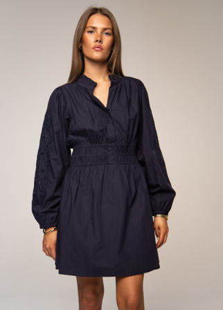 MISSMAYA - Latika Dress Marine Poplin - M