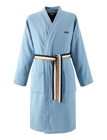 Boss Home Blinea Bath Robe - Blue - S