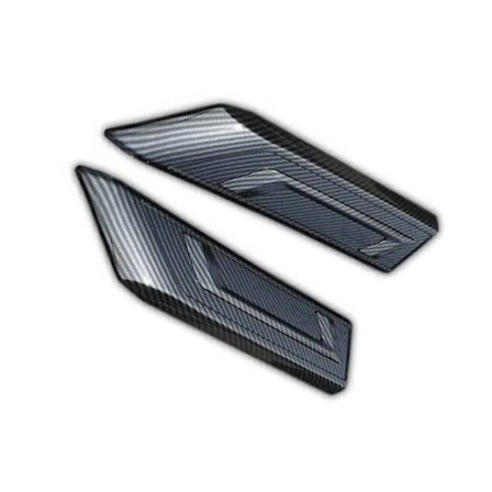 Karbonfiber Grillstripe for Panser til Toyota RAV4 2019-2023 Stilig Eksteriøroppgradering