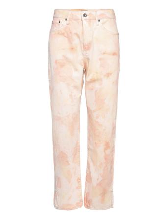 Org Zaray Naturldye Croppd Jns Patterned French Connection