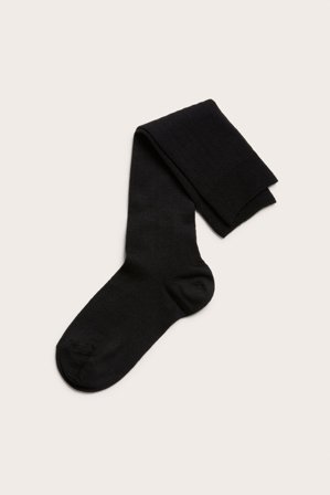 Kappahl | Kolanówki z mieszanki wełny | Czarne