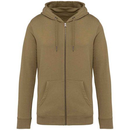 Native Spirit Unisex Vuxen Full Zip Hoodie XXL Ljusoliv