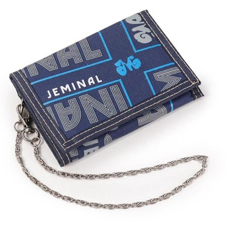 Geometrinen kuvioinen kangas lyhyt lompakko miehille naisille kolmiosainen korttikotelo kolikkokukkaro hihnalla