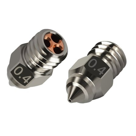 CHT SE6 Härdat Stål Munstycken 0.4mm 3D-skrivare Munstycken Högflödes Extruder Munstycken För CR10 3D-skrivare Tillbehör