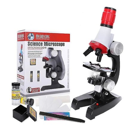 1200x Zoom Kids Vitenskapelig Mikroskop