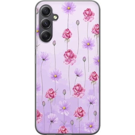 Yhteensopiva Puhelinkuori Samsung Galaxy A25 Petal Reverie Lilac Mist
