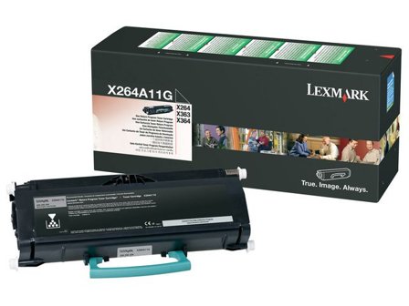 Lexmark Toner X264A11G svart - Lyreco - Toner och bläck - Tonerkassetter - Toner Lexmark