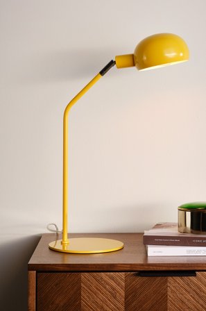 Jotex - LINCON bordlampe Gul - Kjøp Bordlamper hos Jotex