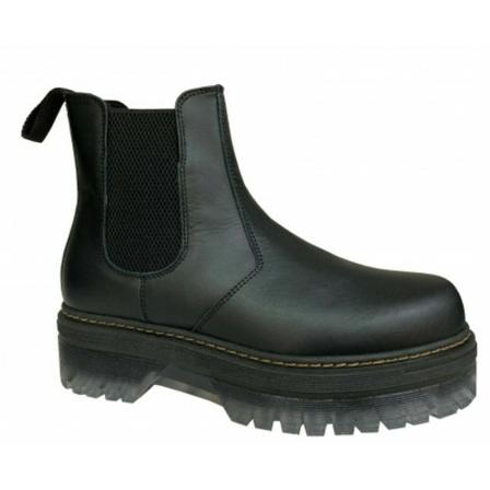 Semicouture, Chelsea Boots Zwart, Dames, Maat:40 EU
