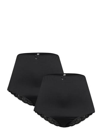 Mlamour Solid Hw Briefs 2-Pack A. Black Mamalicious