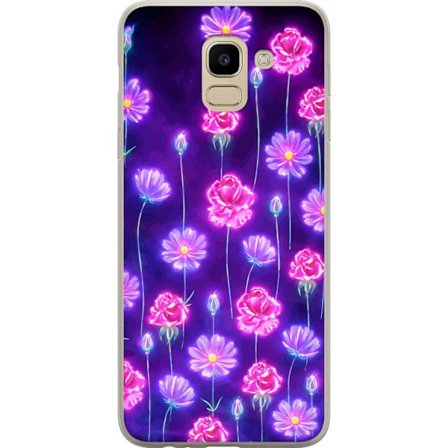 Kompatibel Mobilcover til Samsung Galaxy J6 Bloom Reverie Electric Petals