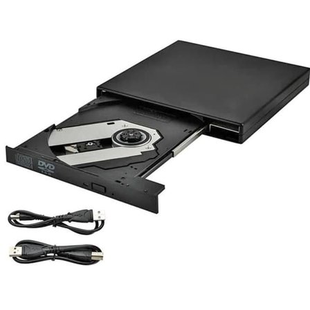 Ekstern DVD/CD-brenner - 24x