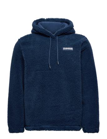 T-Morgex H Sweat-shirts & Hoodies Fleeces & Midlayers Navy Napapijri
