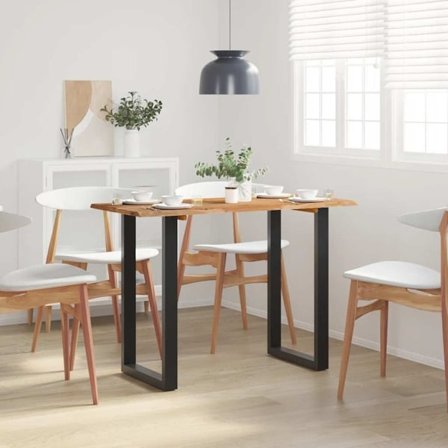 vidaXL Matbord 110x50x76 cm massivt akaciaträ