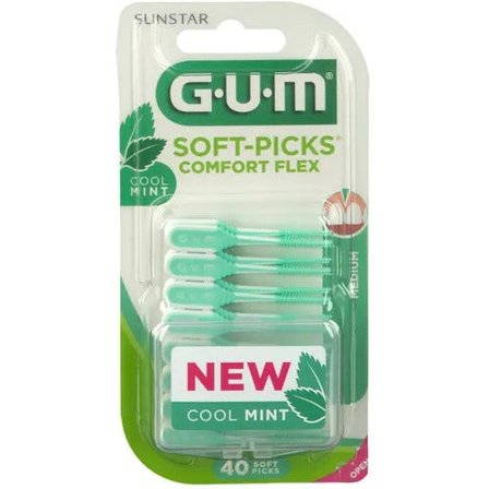 Gum Comfort Flex Mint Scovolini Interdentali 40 Pezzi