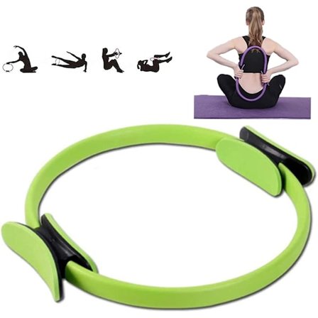 Grön - 1 st Yoga Magic Ring, Pilates Ring, Full Body Toning