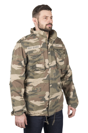 Jakke Brandit M65 Giant Lys skog M