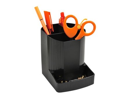 EXACOMPTA Pennställ Multiform recycled ECO svart - Lyreco - Kontorsmaterial - Till skrivbordet - Penn och Prylställ