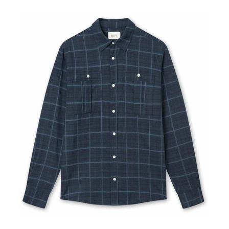 Forét Casual Shirts Blå, Herre Skjorter