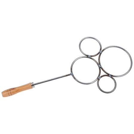 Flaskvärmeskärare 4 Ringar Ring Vinflaskskärverktyg för Glas Keramiska Flaskor