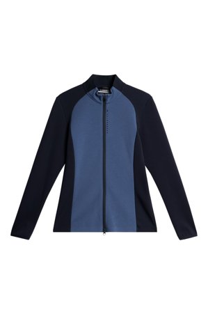 J.Lindeberg - Golf - Nami Zip Mid Layer - Blue - Frau - L