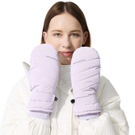 Bløde skihandsker til mænd og kvinder - Touchscreen-kompatible - Komfortabelt sæt til vintertilbehør til kvinder