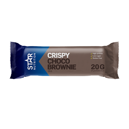 Star Nutrition Protein Bar 55 g Choco Brownie Kort datum