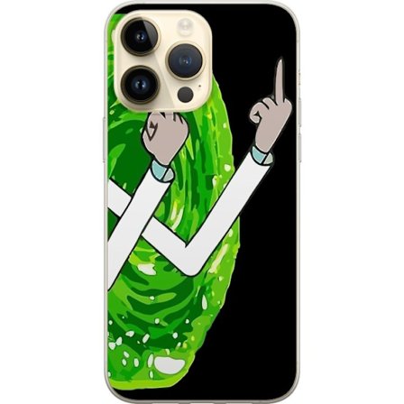 Kompatibelt Mobildeksel til Apple iPhone 14 Pro Max Rick and Morty
