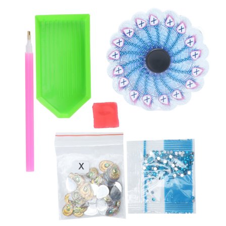 Diamantmålning Handgjorda modeaccessoarer i plast för barn hantverksentusiaster