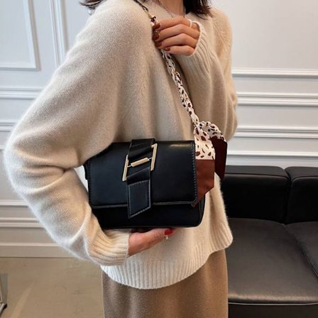 Enkel axelväska för kvinnor