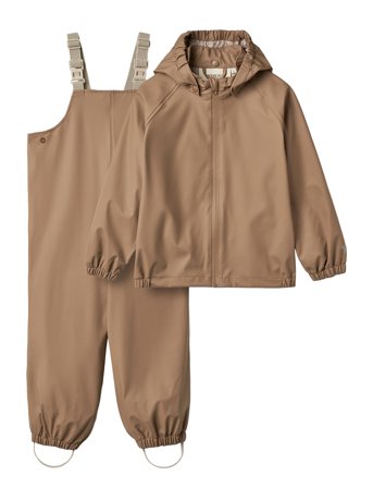 Wheat Rainwear Charlie Set - Brown - 104