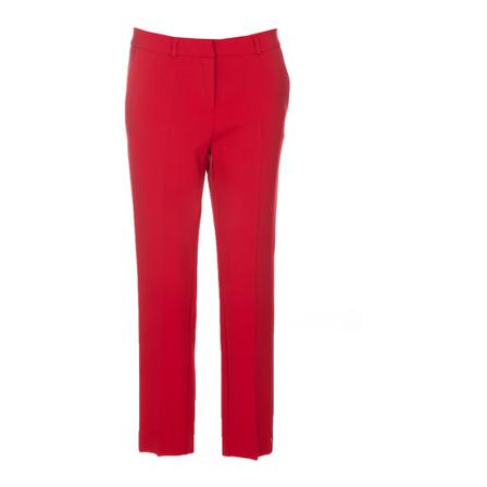 Simona Corsellini, Straight Trousers Rood, Dames, Maat:M
