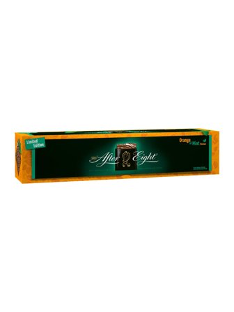 After Eight dark chocolates with pepermint filling with orange flavour 0.4kg