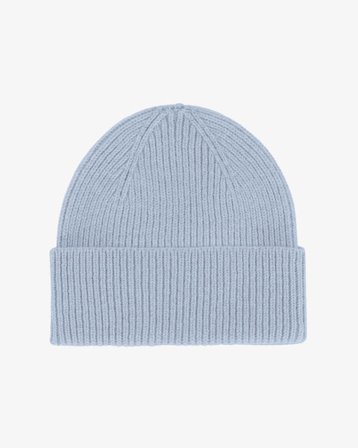 Merino Wool Beanie - Polar Blue - Female - One Size